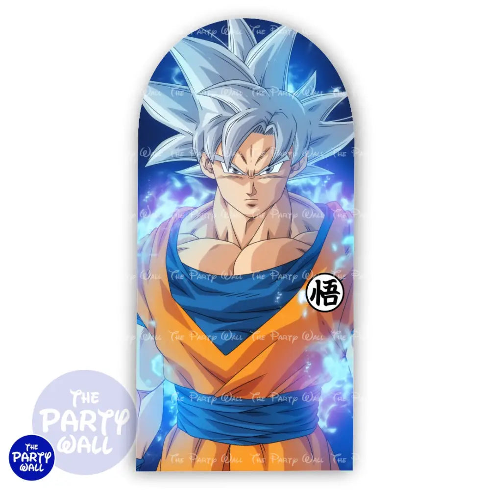 Dragon Ball - Funda para mampara de punta redonda o rectangular Mampara de punta redonda