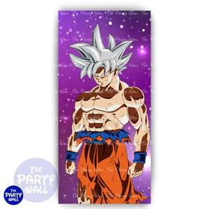 Dragon Ball - Funda para mampara de punta redonda o rectangular Mampara de punta redonda