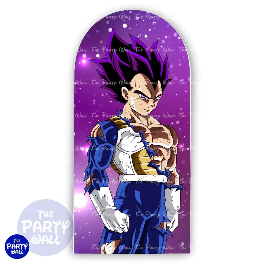 Dragon Ball - Funda para mampara de punta redonda o rectangular Mampara de punta redonda