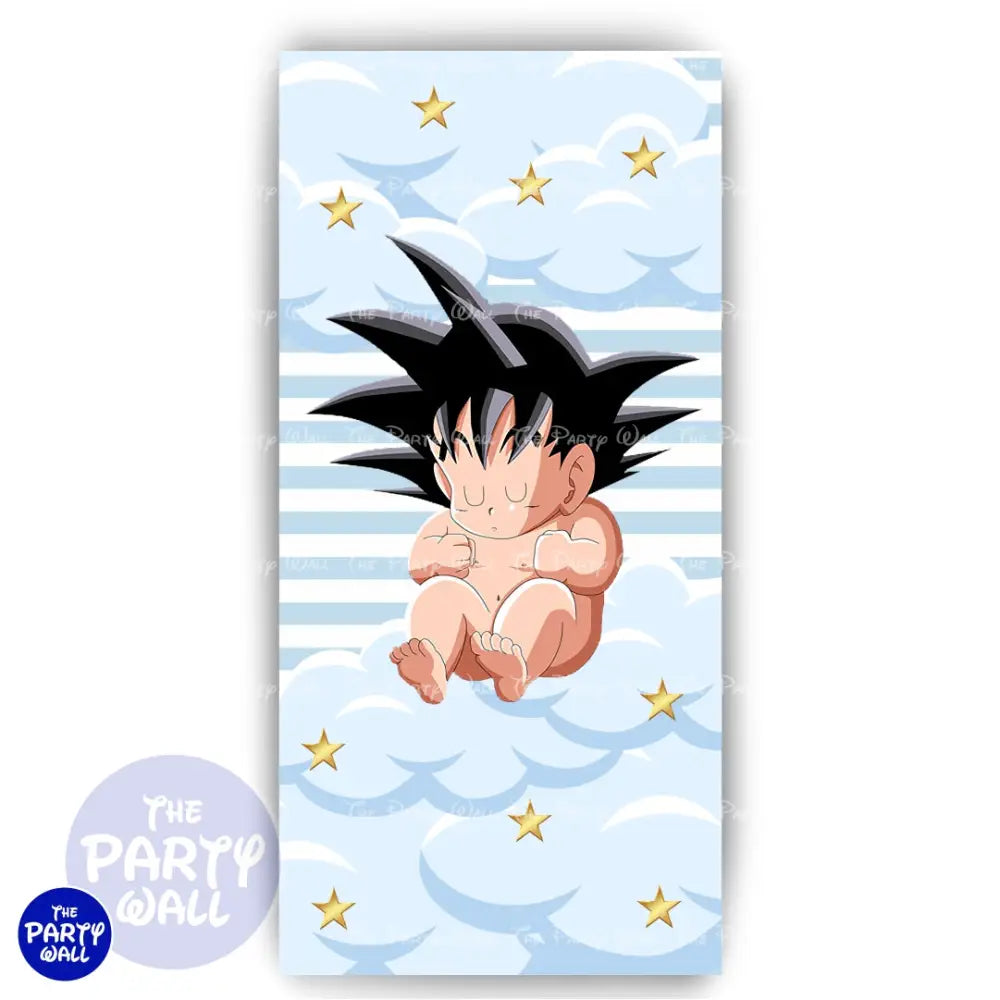 Dragon Ball - Funda para mampara de punta redonda o rectangular Mampara de punta redonda