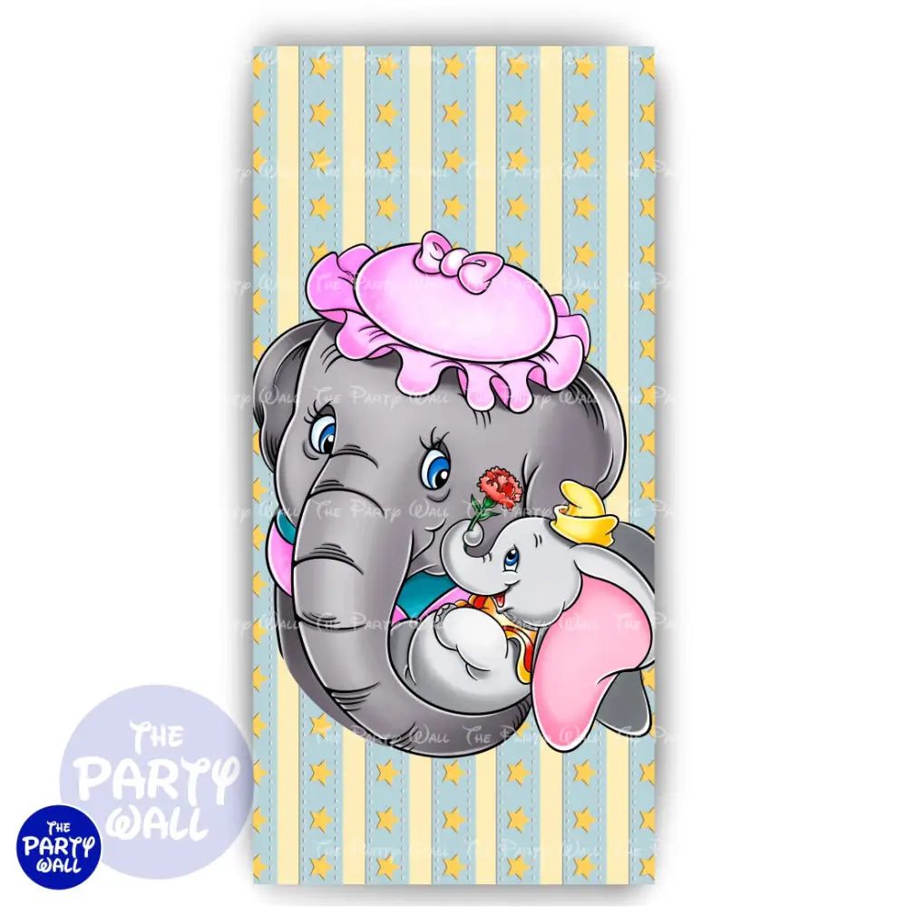 Dumbo - Funda para mampara de punta redonda o rectangular Mampara de punta redonda