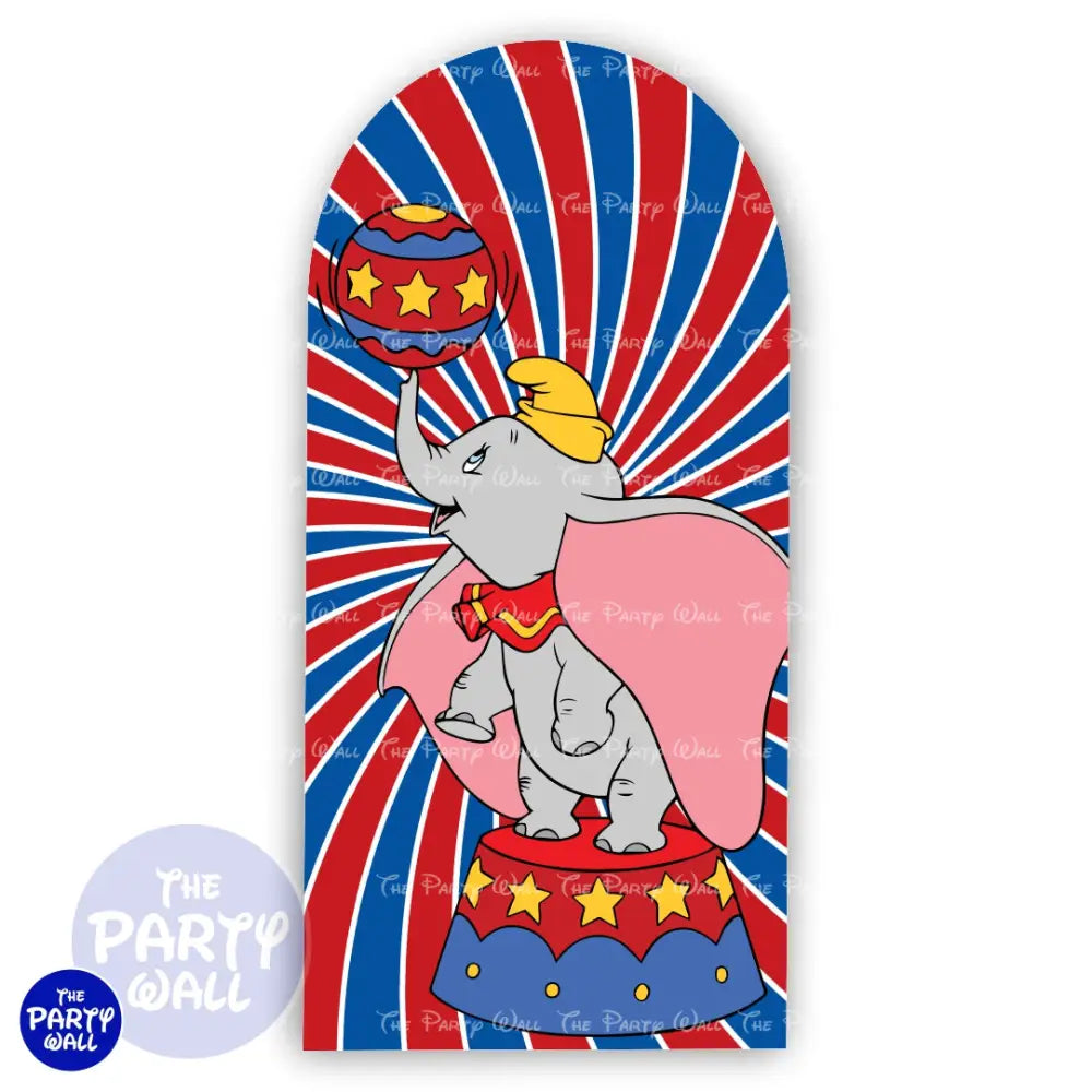 Dumbo - Funda para mampara de punta redonda o rectangular Mampara de punta redonda