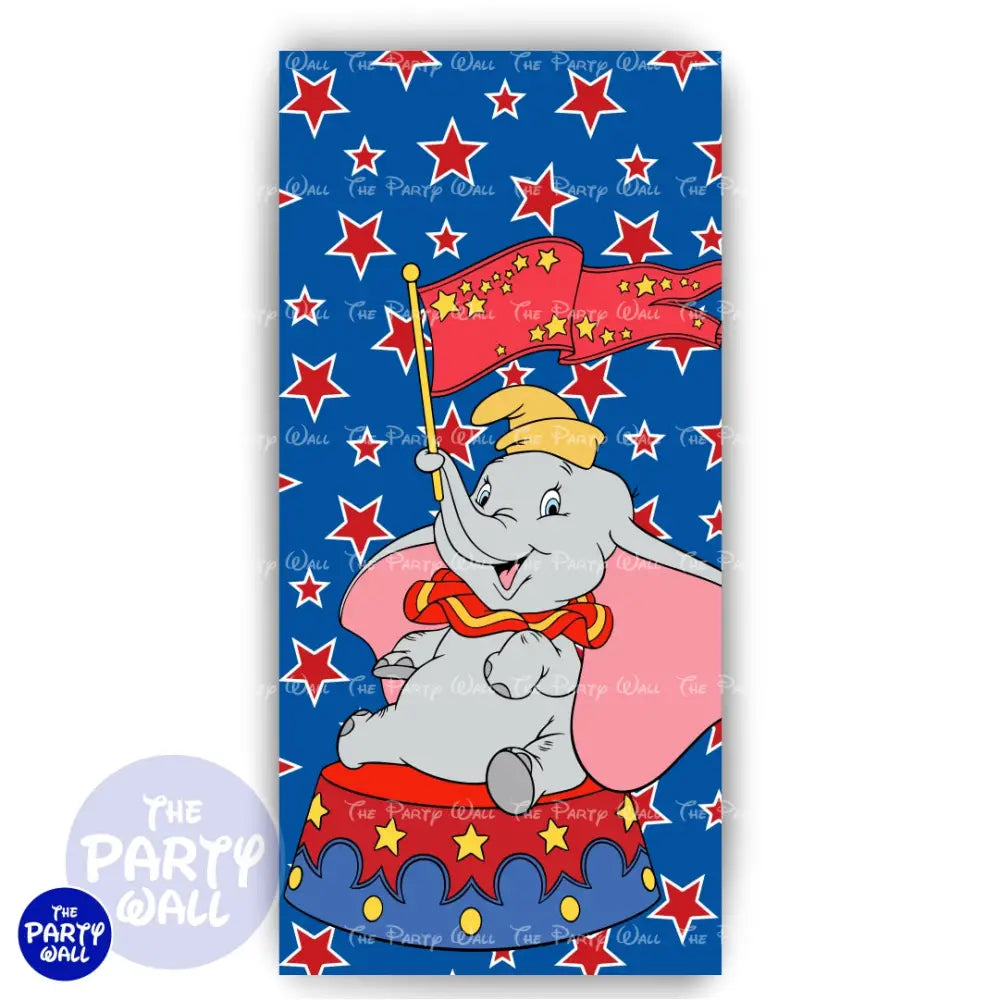 Dumbo - Funda para mampara de punta redonda o rectangular Mampara de punta redonda