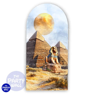 Egipto - Funda para mampara de punta redonda o rectangular Mampara de punta redonda