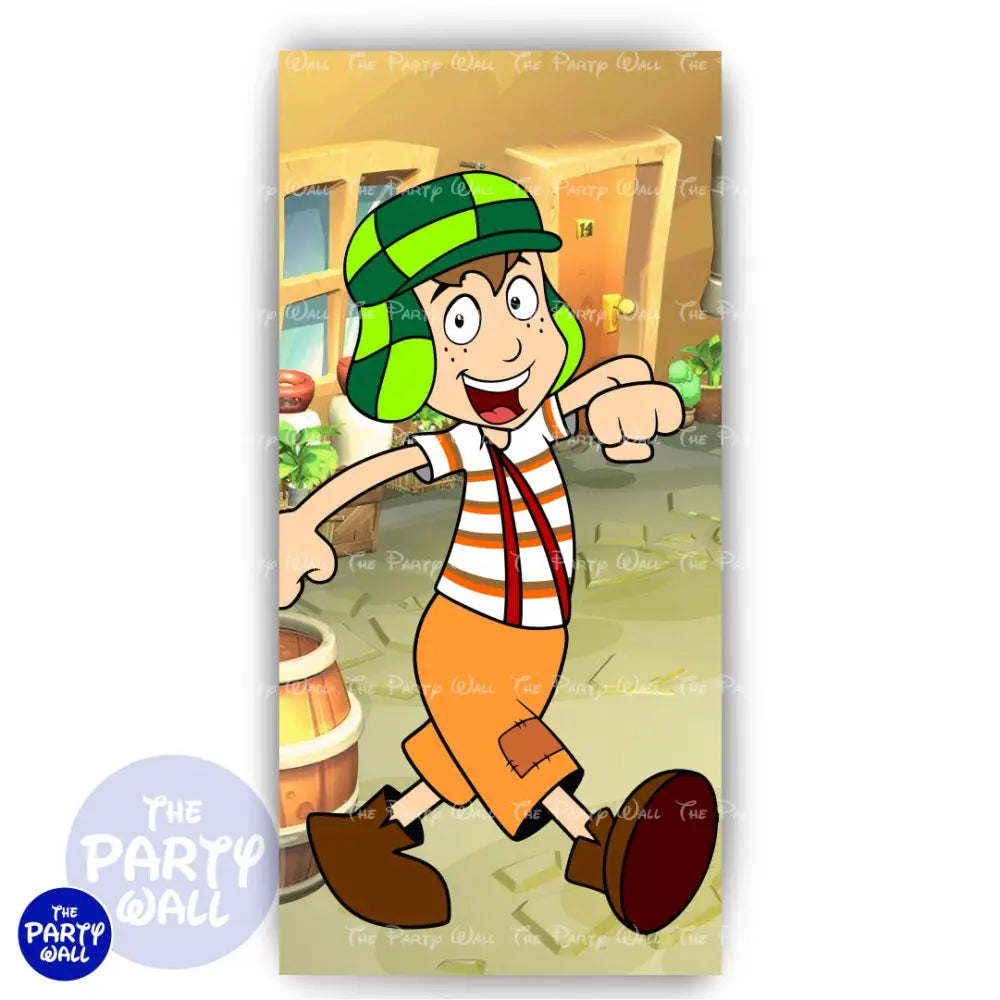 El Chavo del 8 - Funda para mampara de punta redonda o rectangular Mampara de punta redonda