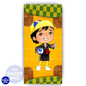 El Chavo del 8 - Funda para mampara de punta redonda o rectangular - Mampara de punta redonda
