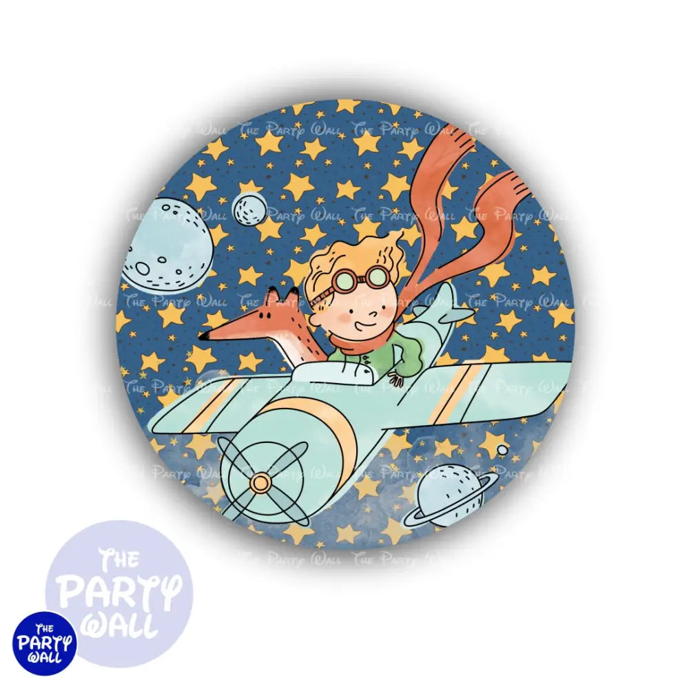 El Principito - Funda para mampara circular Circular