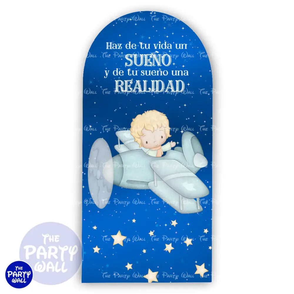 El Principito - Funda para mampara de punta redonda o rectangular Mampara de punta redonda