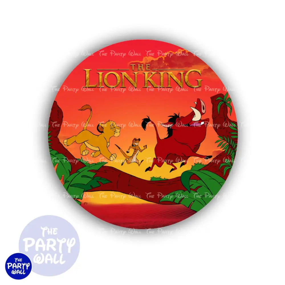 El Rey León - Funda para mampara circular Circular