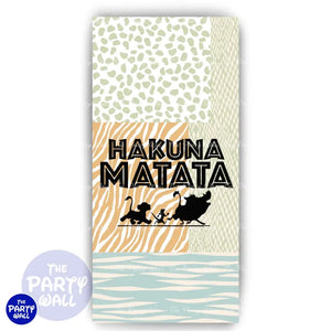 El Rey León - Funda para mampara de punta redonda o rectangular Mampara de punta redonda