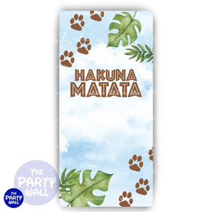 El Rey León - Funda para mampara de punta redonda o rectangular Mampara de punta redonda