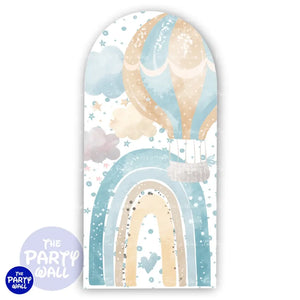 Elefantes Bebé Cute - Funda para mampara de punta redonda o rectangular Mampara de punta redonda