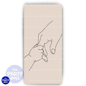 Embarazo - Funda para mampara de punta redonda o rectangular Mampara de punta redonda