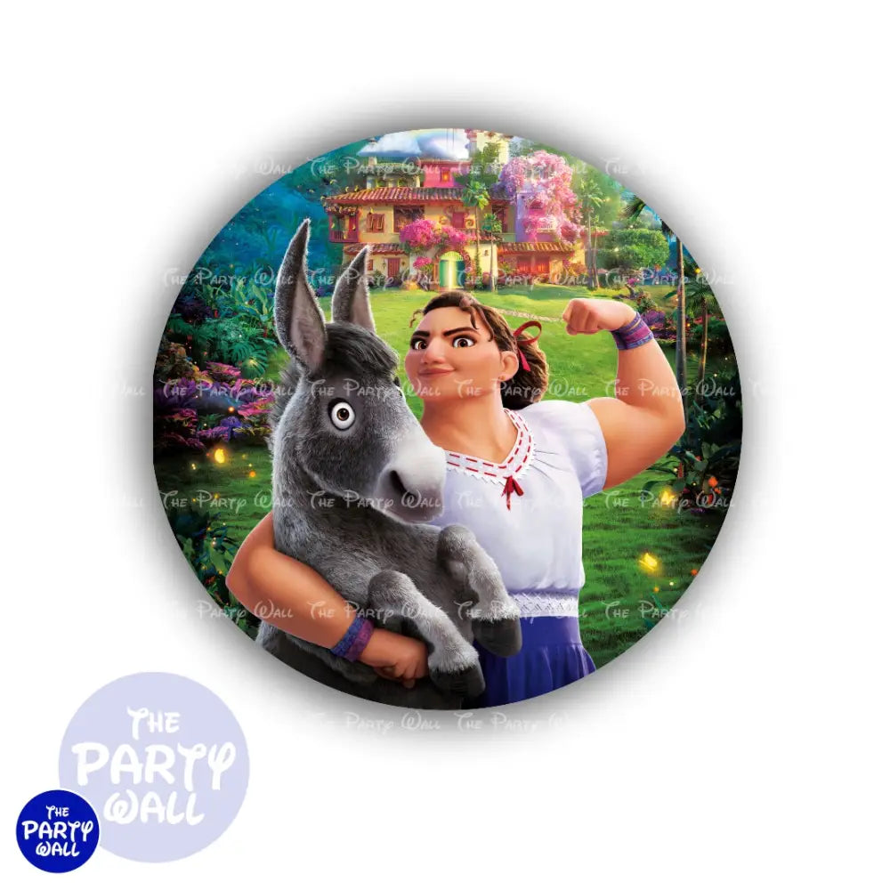 Encanto - Funda para mampara circular Circular