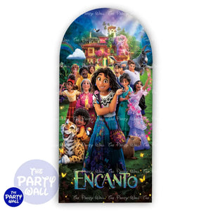 Encanto - Funda para mampara de punta redonda o rectangular Mampara de punta redonda