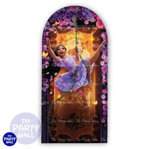 Encanto - Funda para mampara de punta redonda o rectangular Mampara de punta redonda