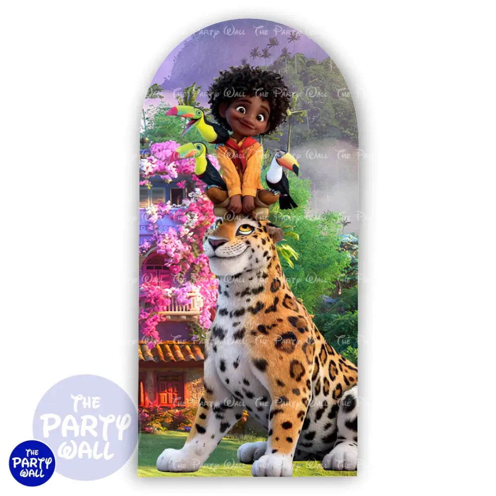 Encanto - Funda para mampara de punta redonda o rectangular Mampara de punta redonda