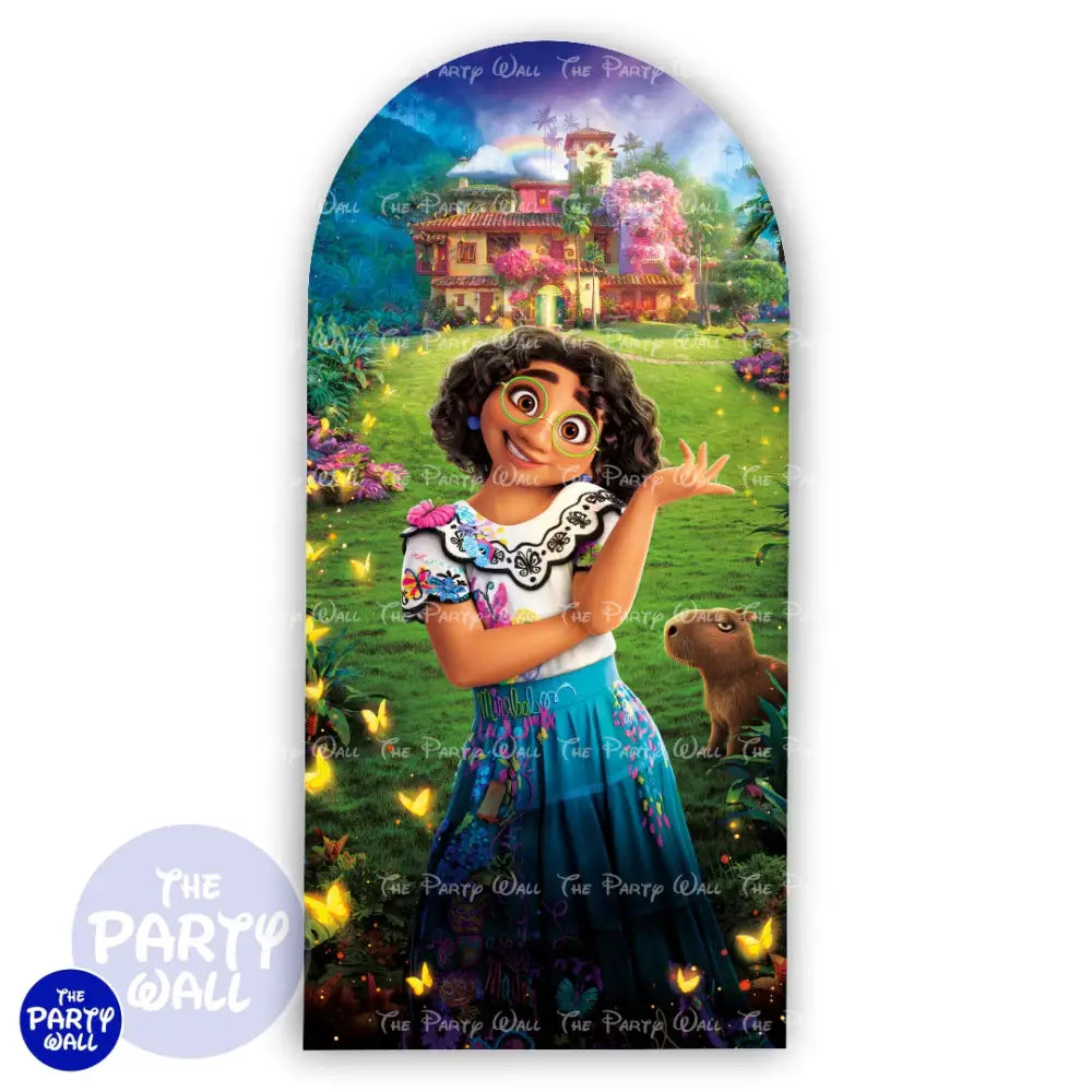 Encanto - Funda para mampara de punta redonda o rectangular Mampara de punta redonda