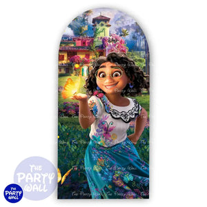 Encanto - Funda para mampara de punta redonda o rectangular Mampara de punta redonda