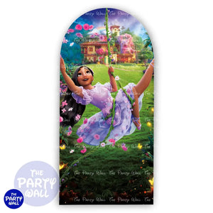 Encanto - Funda para mampara de punta redonda o rectangular Mampara de punta redonda