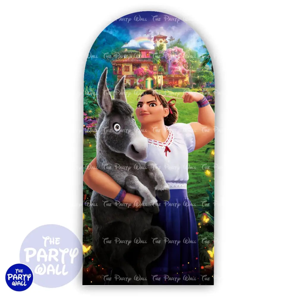 Encanto - Funda para mampara de punta redonda o rectangular Mampara de punta redonda