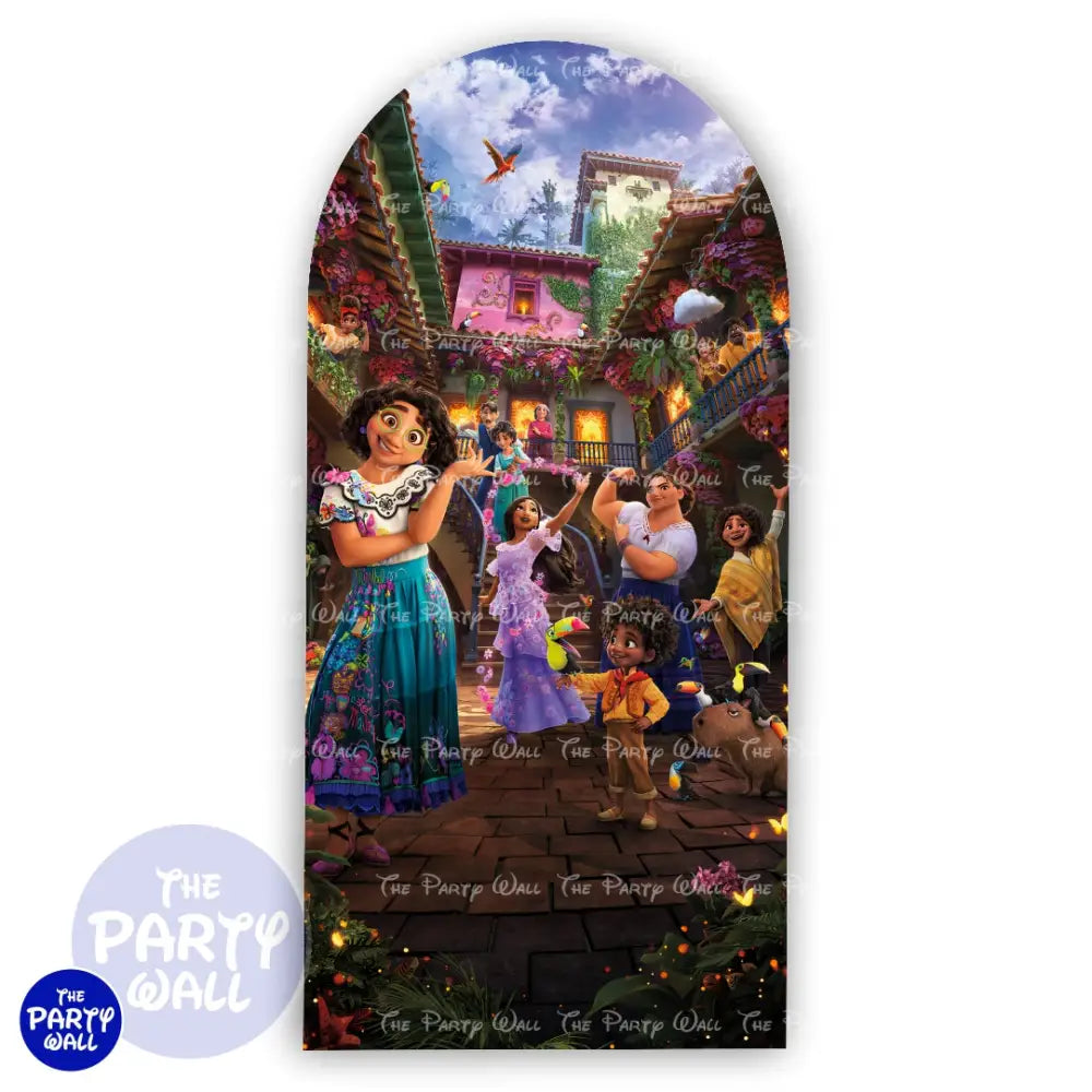 Encanto - Funda para mampara redonda Mampara de punta redonda