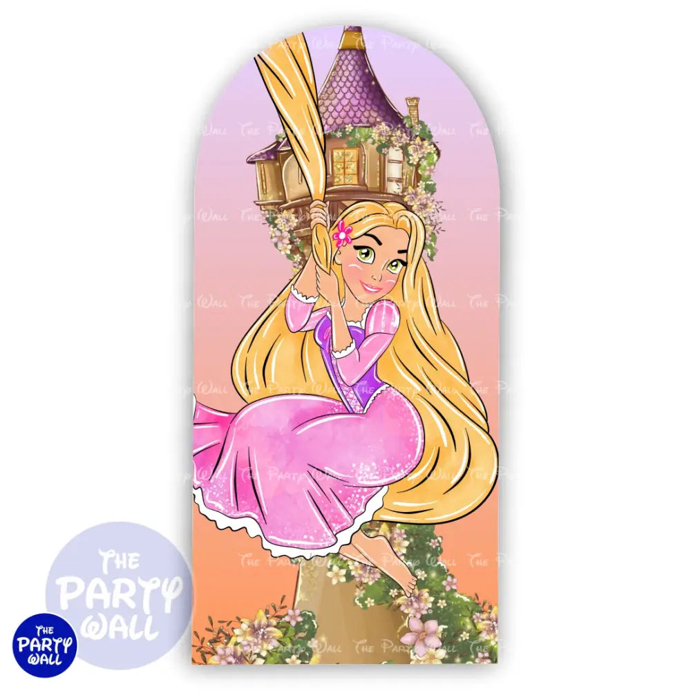 Enredados - Funda para mampara de punta redonda o rectangular Mampara de punta redonda