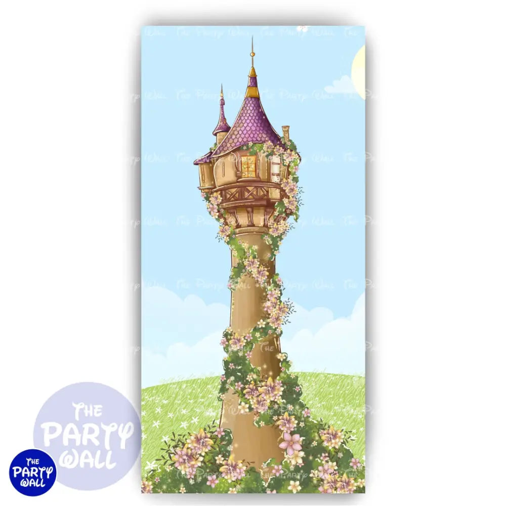 Enredados - Funda para mampara de punta redonda o rectangular Mampara de punta redonda