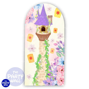 Enredados - Funda para mampara de punta redonda o rectangular Mampara de punta redonda