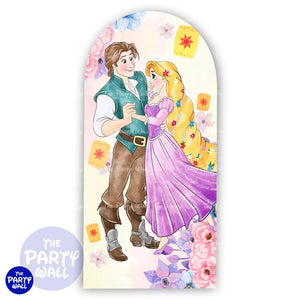 Enredados - Funda para mampara de punta redonda o rectangular Mampara de punta redonda