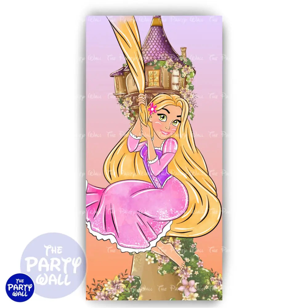 Enredados - Funda para mampara de punta redonda o rectangular Mampara de punta redonda