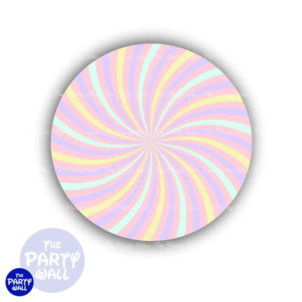 Espiral - Funda para mampara circular Circular