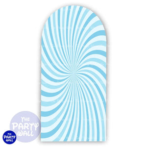 Espiral - Funda para mampara de punta redonda o rectangular Mampara de punta redonda