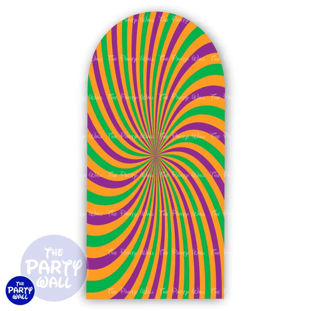 Espiral - Funda para mampara de punta redonda o rectangular Mampara de punta redonda