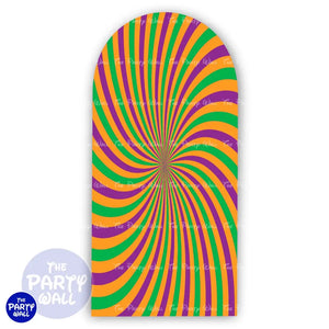 Espiral - Funda para mampara de punta redonda o rectangular Mampara de punta redonda