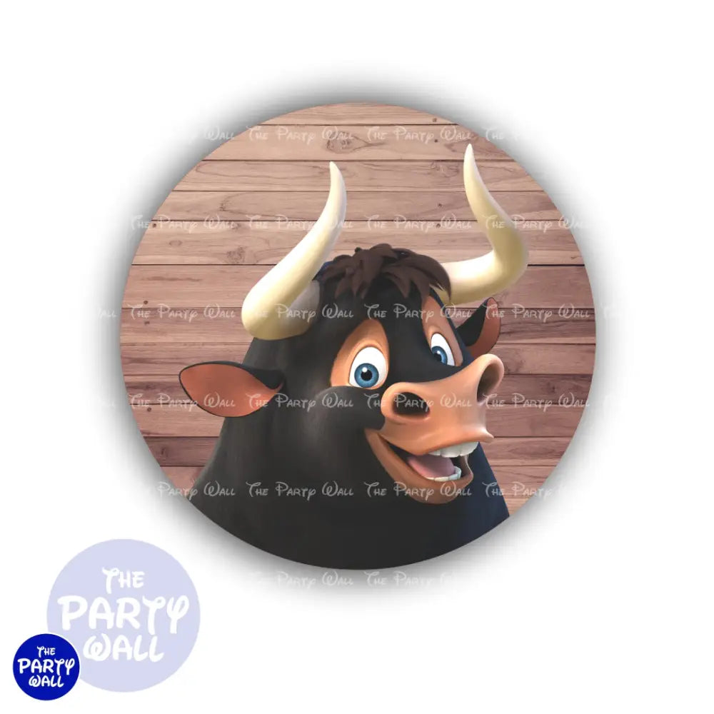Ferdinand/Ole el Toro - Funda para mampara circular Circular