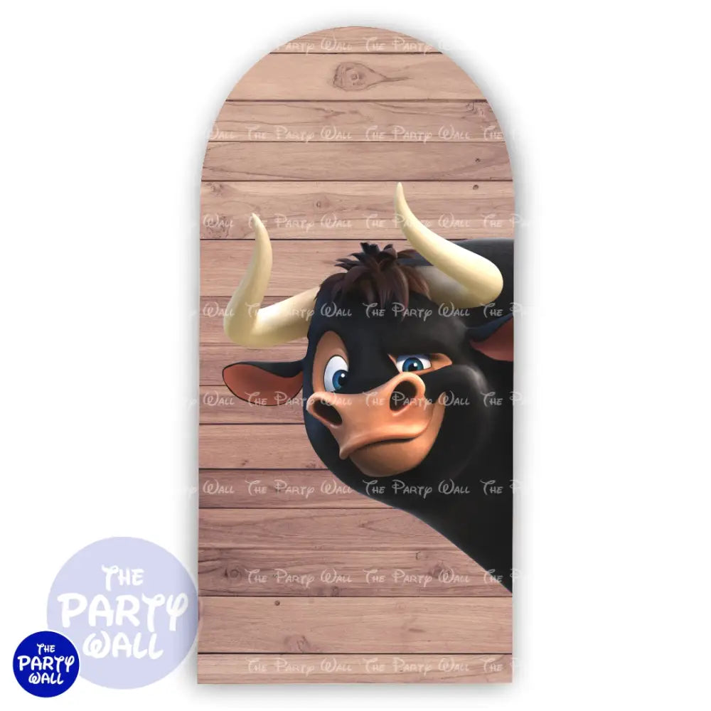 Ferdinand/Ole el Toro - Funda para mampara de punta redonda o rectangular Mampara de punta redonda