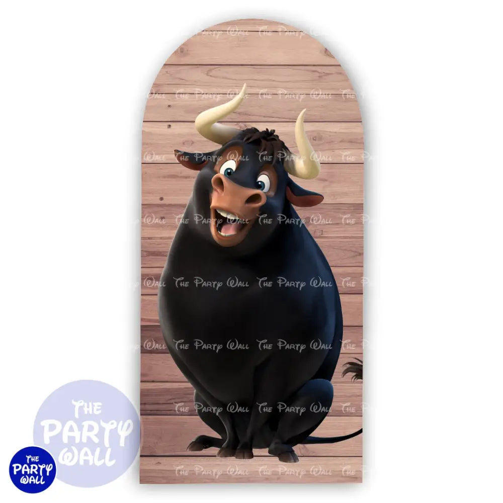 Ferdinand/Ole el Toro - Funda para mampara de punta redonda o rectangular Mampara de punta redonda