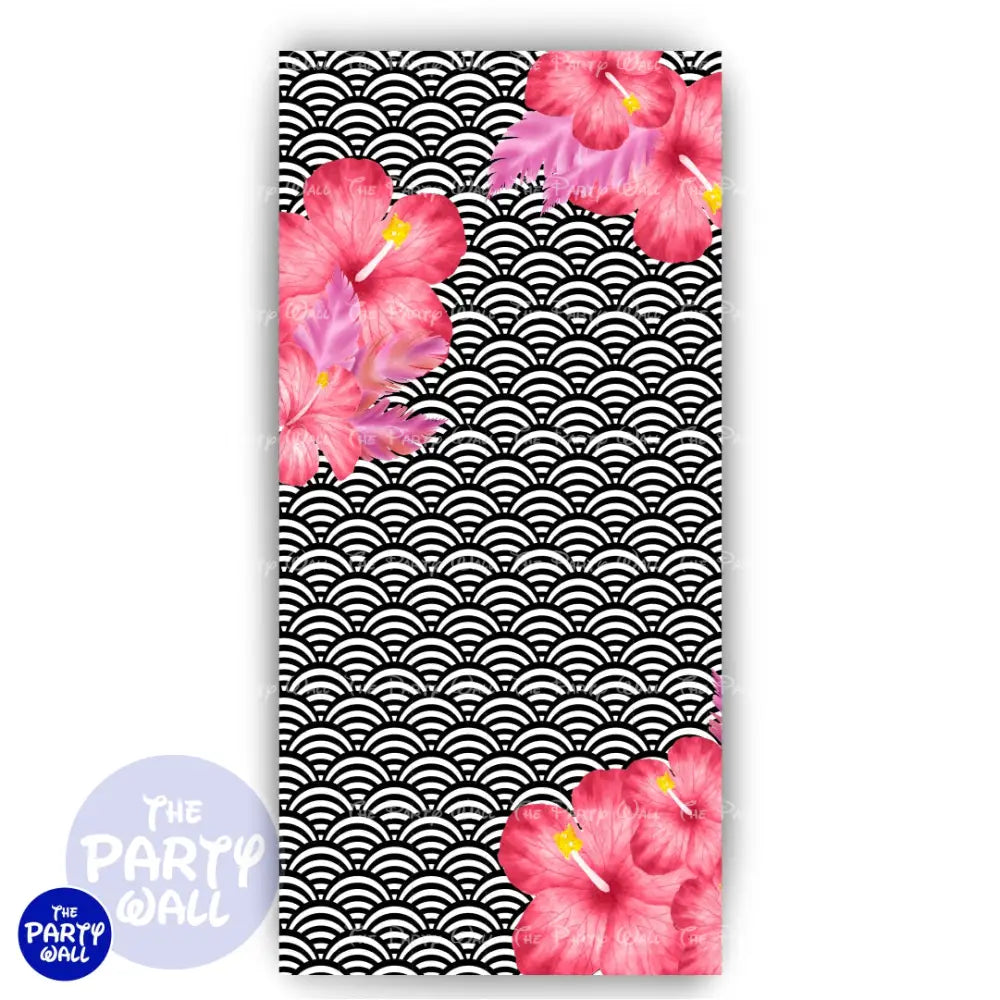 Flamingo - Funda para mampara de punta redonda o rectangular Mampara de punta redonda