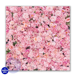 Flores - Funda para mampara cuadrada o rectangular Cuadrado o Rectangular