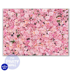 Flores - Funda para mampara cuadrada o rectangular Cuadrado o Rectangular