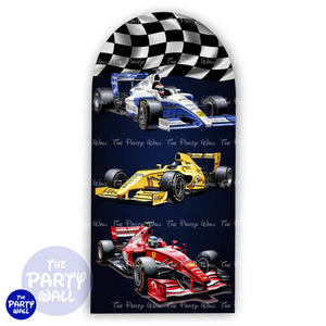 Formula 1 - Funda para mampara de punta redonda o rectangular Mampara de punta redonda