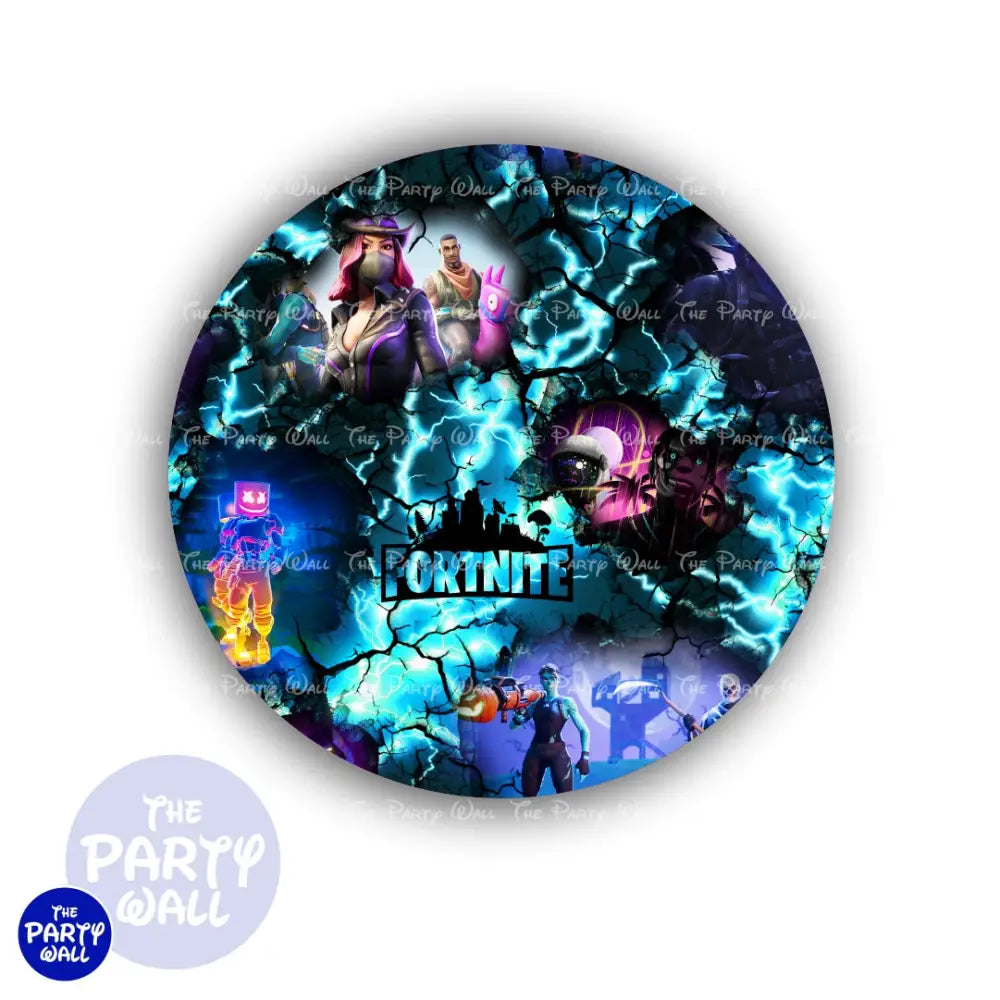 Fortnite - Funda para mampara circular Circular