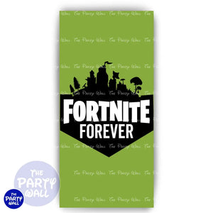 Fortnite - Funda para mampara de punta redonda o rectangular Mampara de punta redonda