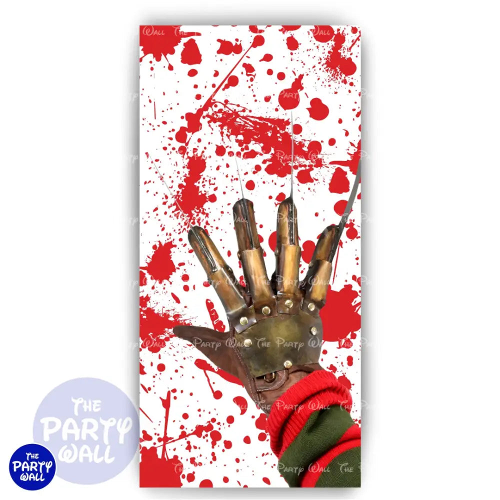 Freddy Krueger - Funda para mampara de punta redonda o rectangular Mampara de punta redonda