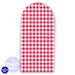 Fresas - Funda para mampara de punta redonda o rectangular Mampara de punta redonda