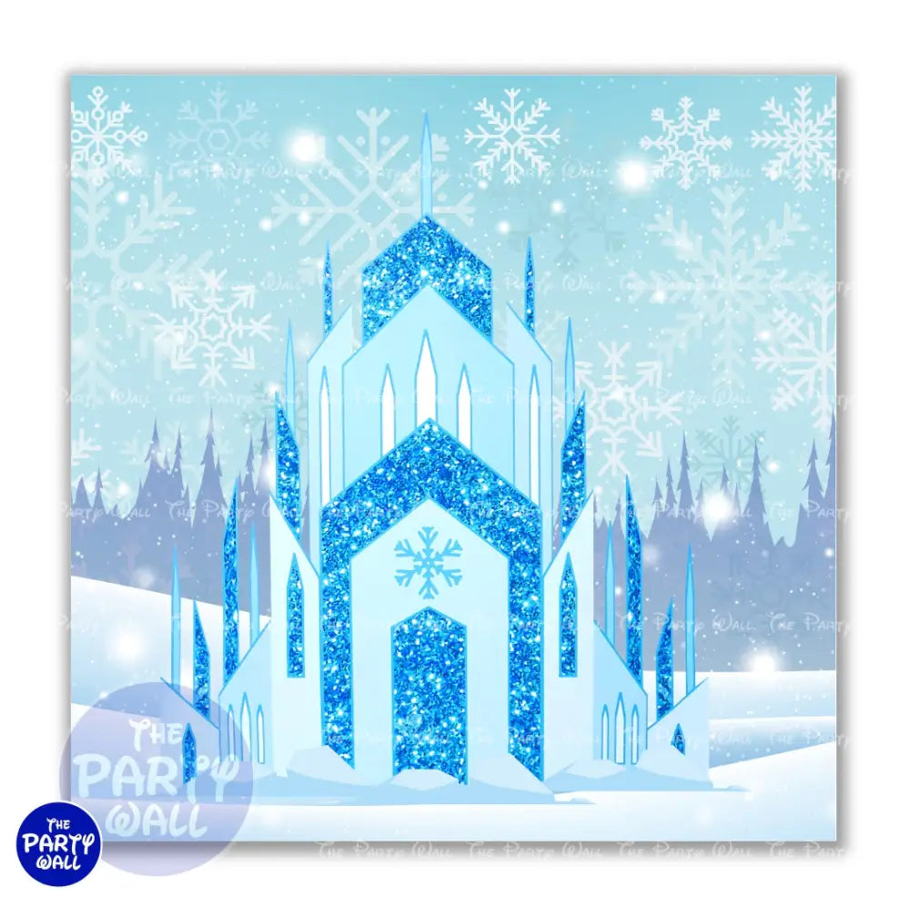 Frozen - Funda para mampara cuadrada o rectangular Cuadrado o Rectangular