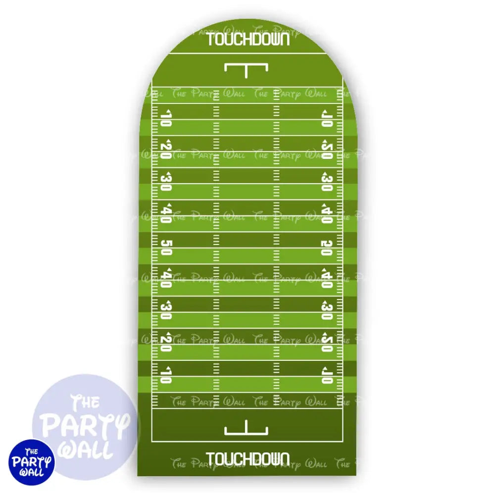 Futbol Americano - Funda para mampara de punta redonda o rectangular Mampara de punta redonda