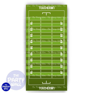 Futbol Americano - Funda para mampara de punta redonda o rectangular Mampara de punta redonda