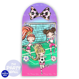 Futbol Soccer - Funda para mampara de punta redonda o rectangular Mampara de punta redonda